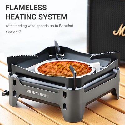 Camping Cooking Burner Portable 3600w Gas Stove Outdoor Infrared Combus