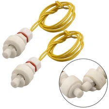 2pcs Mini Water Level Sensor Vertical Float Switch 36mm ZP2508 For Fish Tank