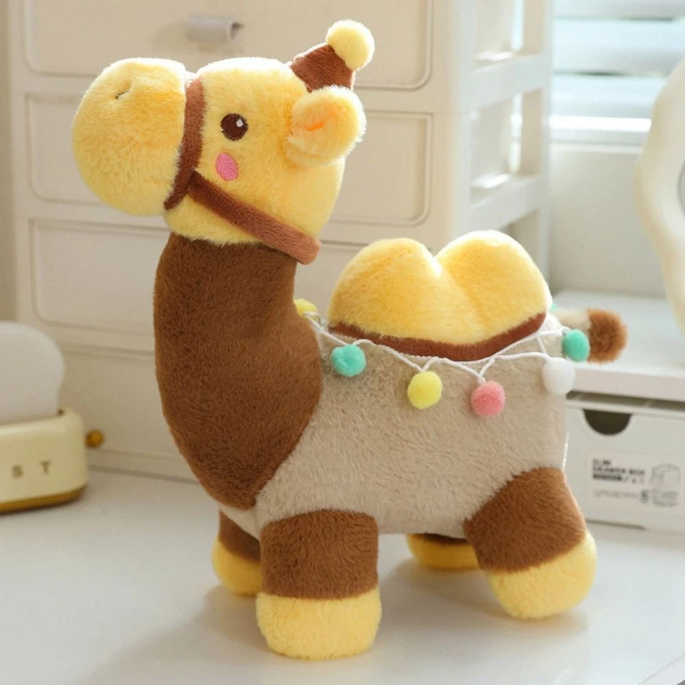 Plush Simulated Camel Plush Toy Cartoon Camel Shaped Doll  Colleagues Gift - image 4 of 4