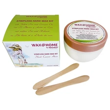 Wax at Home Microwavable White Tea Cream Stripless Wax Kit 8.45 Ounces by Wax...