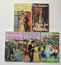 Lot of 5 Vintage Regency Romance Paperbacks from Zebra Publishing