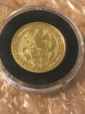 2017 Queen’s Beasts Red Dragon of Wales 1/4oz Gold Coin £25 | Royal Mint |