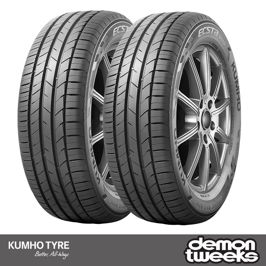 2 x 195/50 R15 82H Kumho Ecsta HS52 Premium Tyre - 1955015 (New)