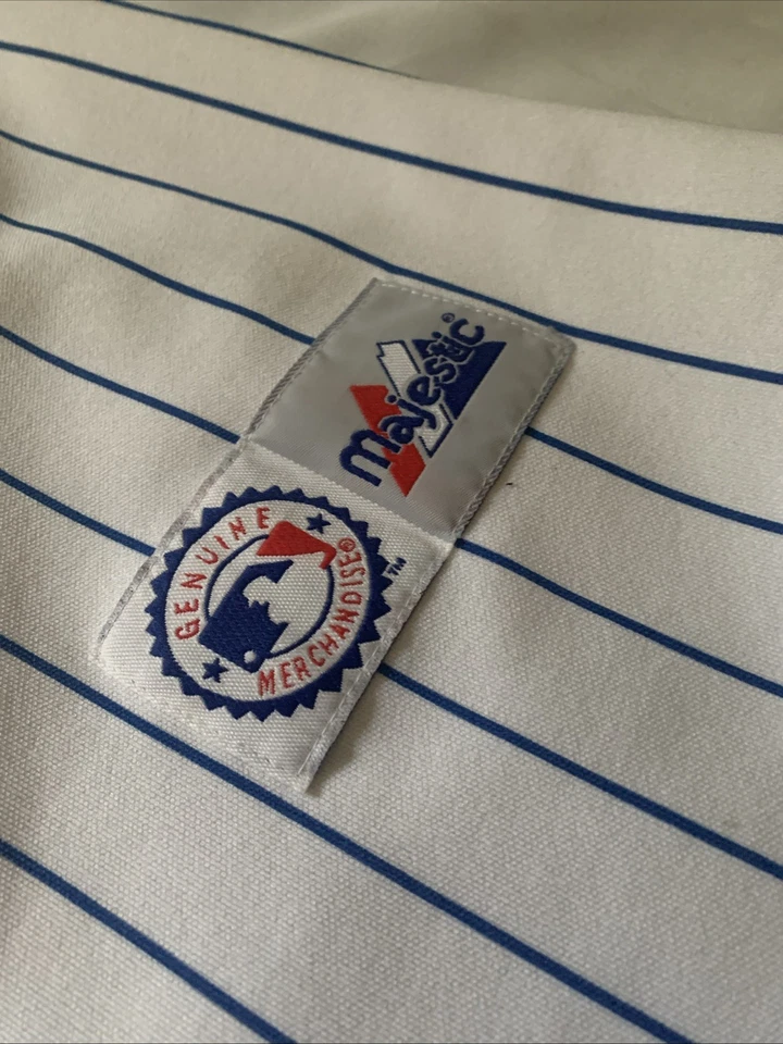 Majestuosa camiseta de béisbol vintage de los Chicago Cubs Sammy Sosa 21 para hombre L auténtica Foto 2 de 4