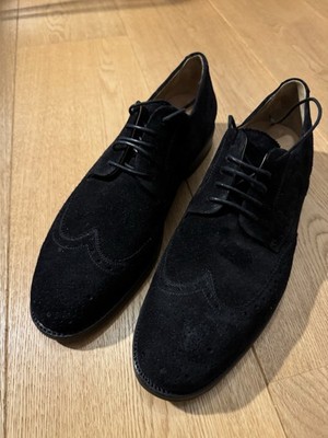 Shoepassion Henry Stevens Schnürer Wildleder schwarz 42,5 / 8.5