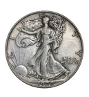 1 USA 90% Silver Walking Liberty Half Dollar 1916-1947 Circulated Random Date.