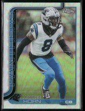 2025 Topps Chrome Refractor 41 Jaycee Horn Carolina Panthers