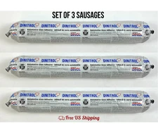 Dinitrol Automotive Glass Adhesive Sausage 600ml 2026 Set of 3