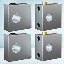 4pcs 3d Printer Heating Block 3d Printer Heater Block Treatment ( )