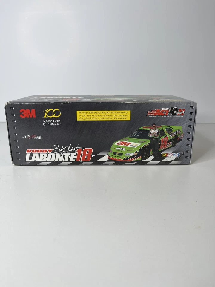 Pontiac 2002 Bobby Labonte #18 3M Racing into the Next Century 1/24 acción raro Foto 3 de 4
