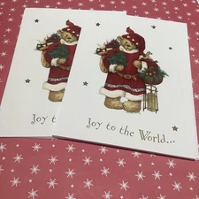 Christmas Cards X 3 Judith Cheng Vintage Unused With Envelopes