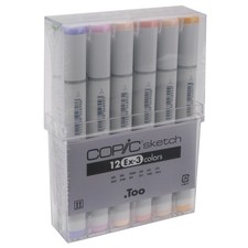 Copic Sketch Markers 12pc Set-Ex-3