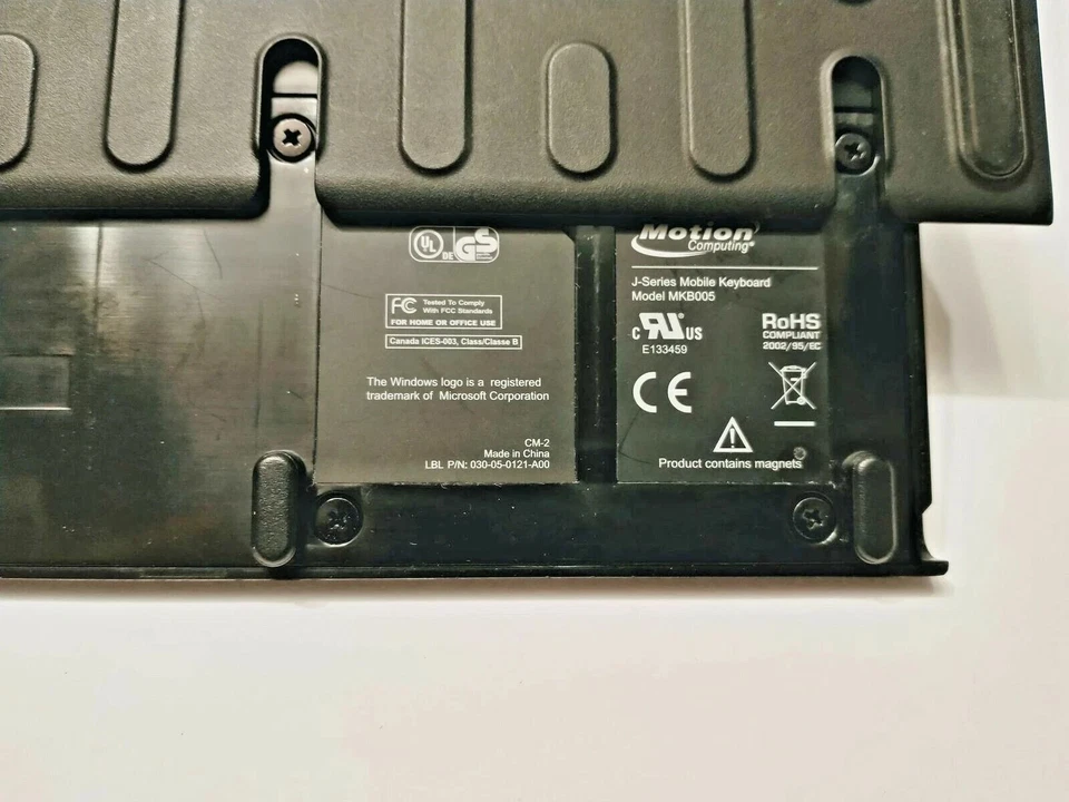 MOTION COMPUTING J-SERIES MOBILE KEYBOARD MKB005 BLACK DOCKING J3400 J3500 J3600 - Изображение 2 из 4