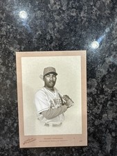 GARRET ANDERSON 6/40 2005 Donruss Portraits ZENITH SEPIA B&W SP-81