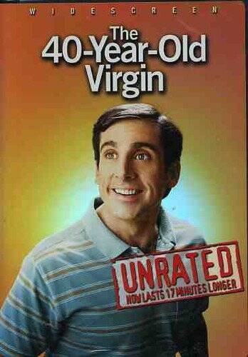 The 40-Year-Old Virgin (Unrated Widescreen Edition) - DVD - VERY GOOD