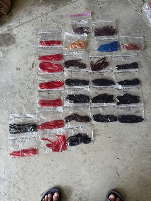 Manns 6'' Jelly Worms Discontinued new out of old bulk bags 