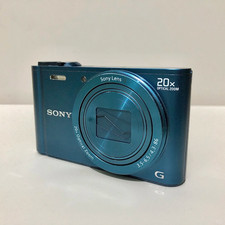 90 New SONY Cyber-shot DSC-WX300 Compact Digital Camera Blue English Language