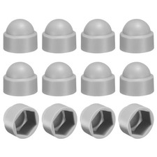 12pcs nut covers M8x14x15mm plastic for grey nut