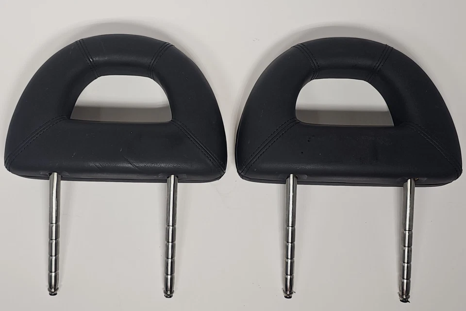 Par de reposacabezas asiento trasero Volkswagen Beetle 2000-2002 negro Foto 2 de 4