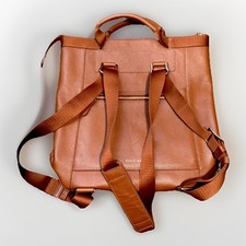 Cole Haan Leather Backpack Chdm11031 Chocolate With Tags for  display picture 1