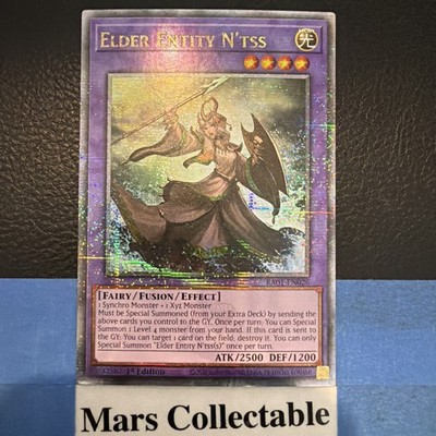 * ELDER ENTITY N'TSS * 1ST EDITION QUARTER CENTURY SECRET RARE RA01-EN026 YUGIOH