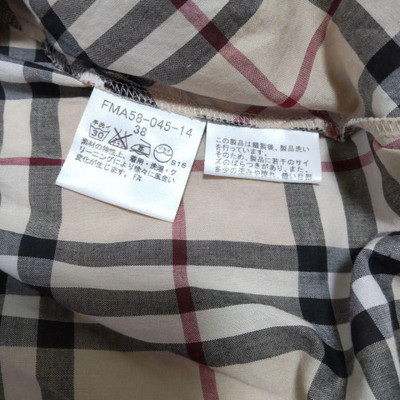 Burberry London Belted Nova Check Shirt Dress Beige [Size38 Burberry London Belted Nova Check Shirt Dress Beige [Size38