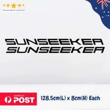Sunseeker Boats Name Logo Decal Stickers Marine Vinyl Boat
