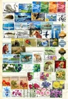 Z_6 FINLAND FAUNA butterflies birds animals fish lions flowers 62 used stamps