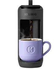 Sleek Black K-Mini Mate Coffee Maker - Perfect Holiday Gift for Coffee Lovers