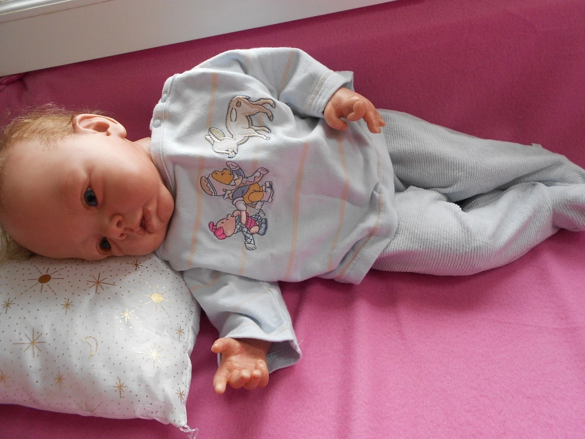 ensemble pantalon pied dysney winnie pour bebe 1 mois ou reborn 50cm eBay