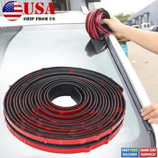 Car Windshield Roof Seal Noise Insulation Rubber Strip Sticker Accessories 2M 