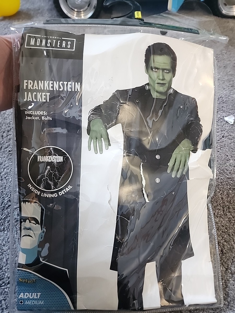 Universal Monsters Frankenstein Jacket Halloween Costume, Adult Medium |  eBay