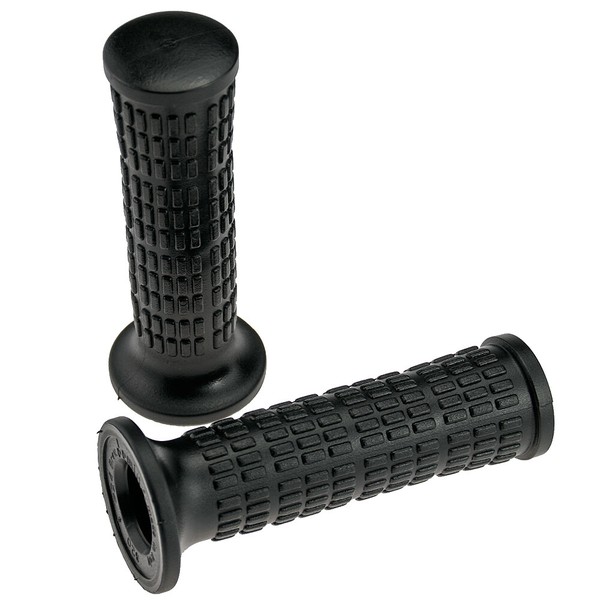 "Motorrad Griffgummi Schwarz FüR 7/8\" 22Mm Lenker 122Mm Geschlossen Scooter Griff"-image