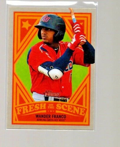 Wander Franco 2019 Topps Heritage Minor League Edition Fresh on the Scene #FOS-1