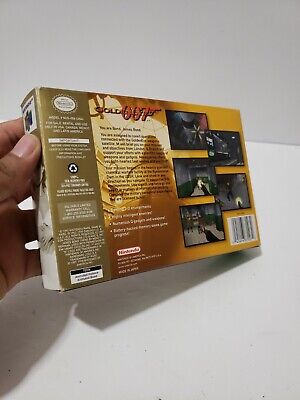 GOLDENEYE 007 NINTENDO 64 Complete In Box Rare Excellent Condition