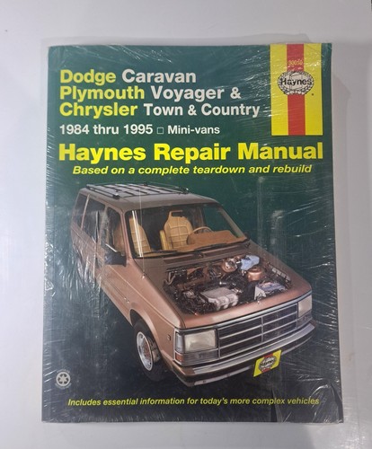 Haynes Repair Manual 30010 Dodge Caravan Plymouth & Chrysler 1984 Thru 1995