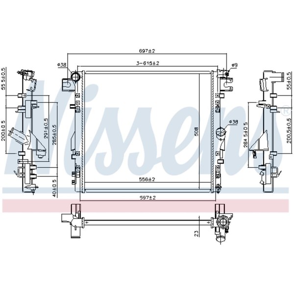 KüHler WasserküHler MotorküHler FüR Jeep Wrangler III JK 2.8 CRD 3.6 V6 3.8 JL-image