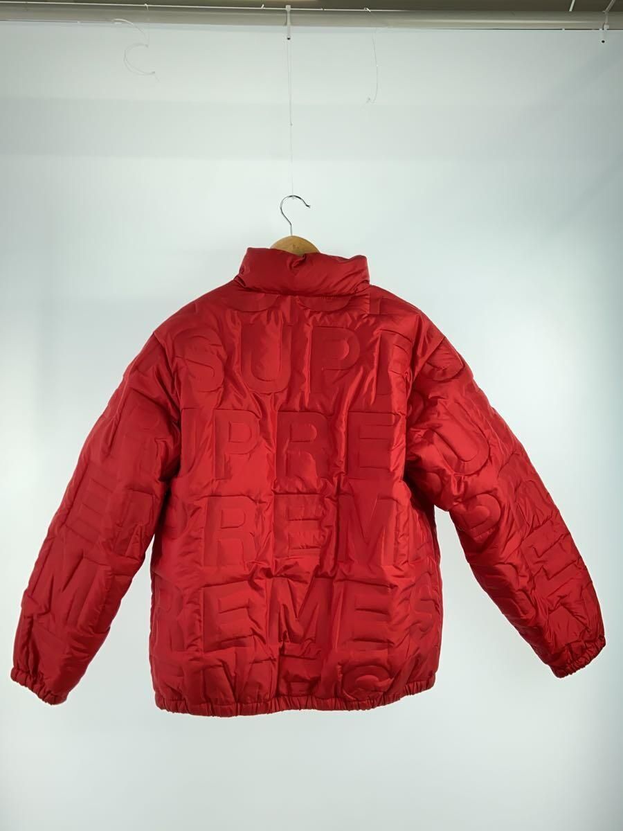 Supreme Down Jacket 19SS Bonded Logo Puffy M Polyester Red Supreme Down Jacket 19SS Bonded Logo Puffy M Polyester Red