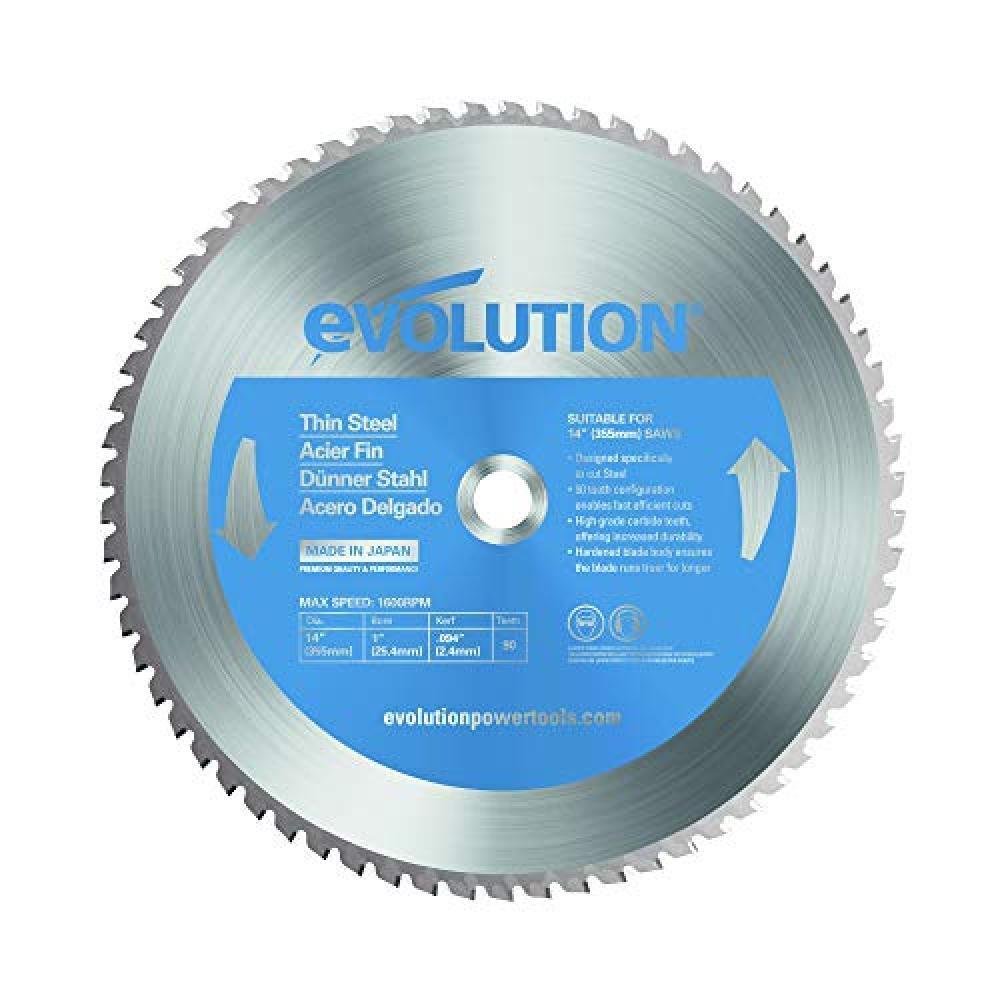 (TG. 355 mm) Evolution Power Tools – acciaio EVOBLADE355TS Evolution 355 mm in
