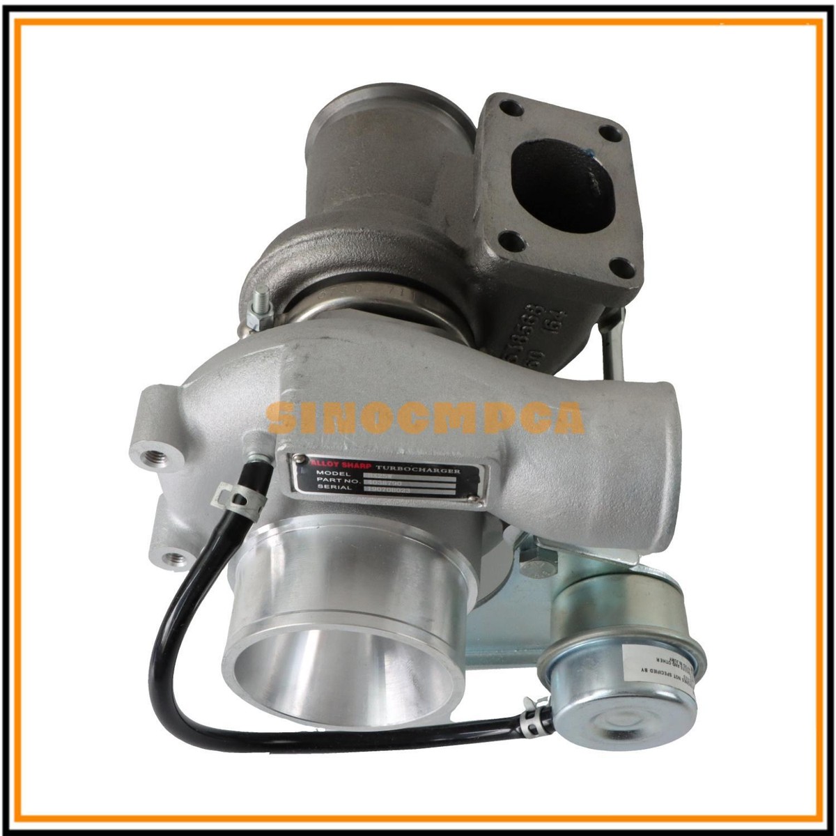 TOTO 4D102E HX25W Turbocharger 6737-81-8290 for Komatsu PC160-7