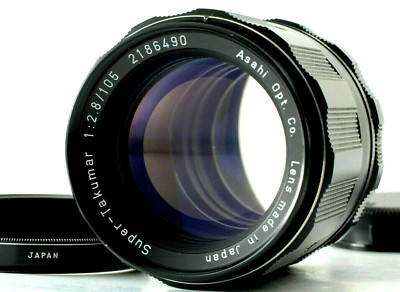 Exc+5] Pentax Super-Takumar 105mm f2.8 M42 Mount Lens from