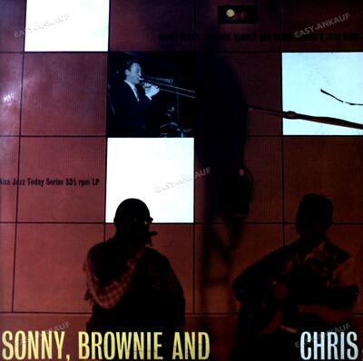 Sonny Terry / Brownie McGhee - Sonny, Brownie And Chris UK LP 1958 .