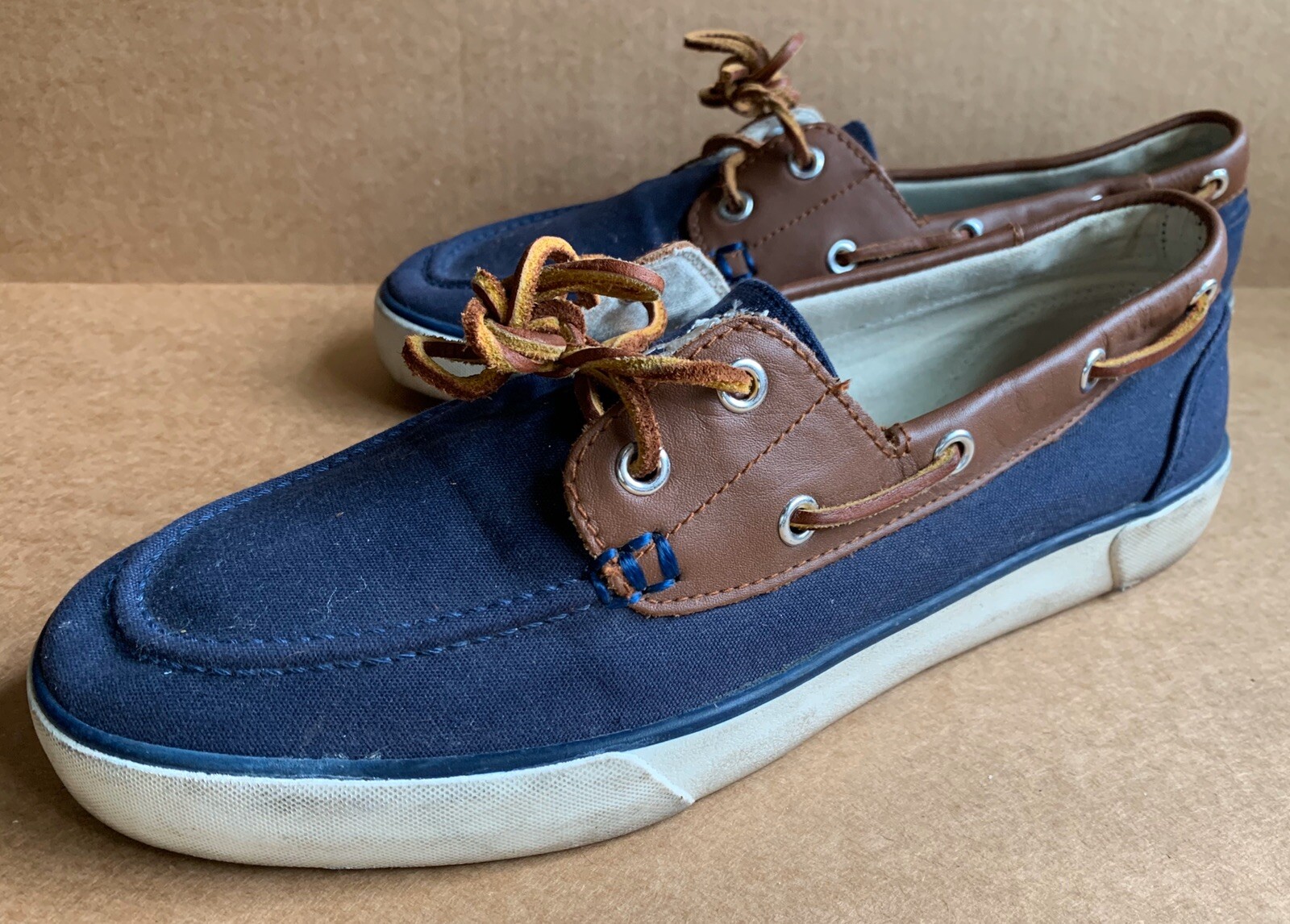RALPH LAUREN POLO RYLANDER BOAT SHOES 