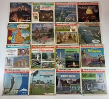 Vintage View-Master Reels Variety Disney United States Travel National Parks