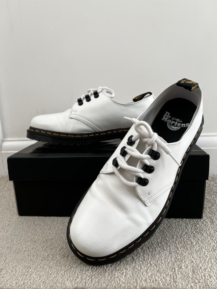 靴 Dr. Martens 1461 QUAD PATENT UK7 1461 Patent Leather Platform Quad – Posers Hollywood