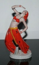 Figur, Tänzerin, Gräfenthal, Art Deco, selten, top, Porzellan