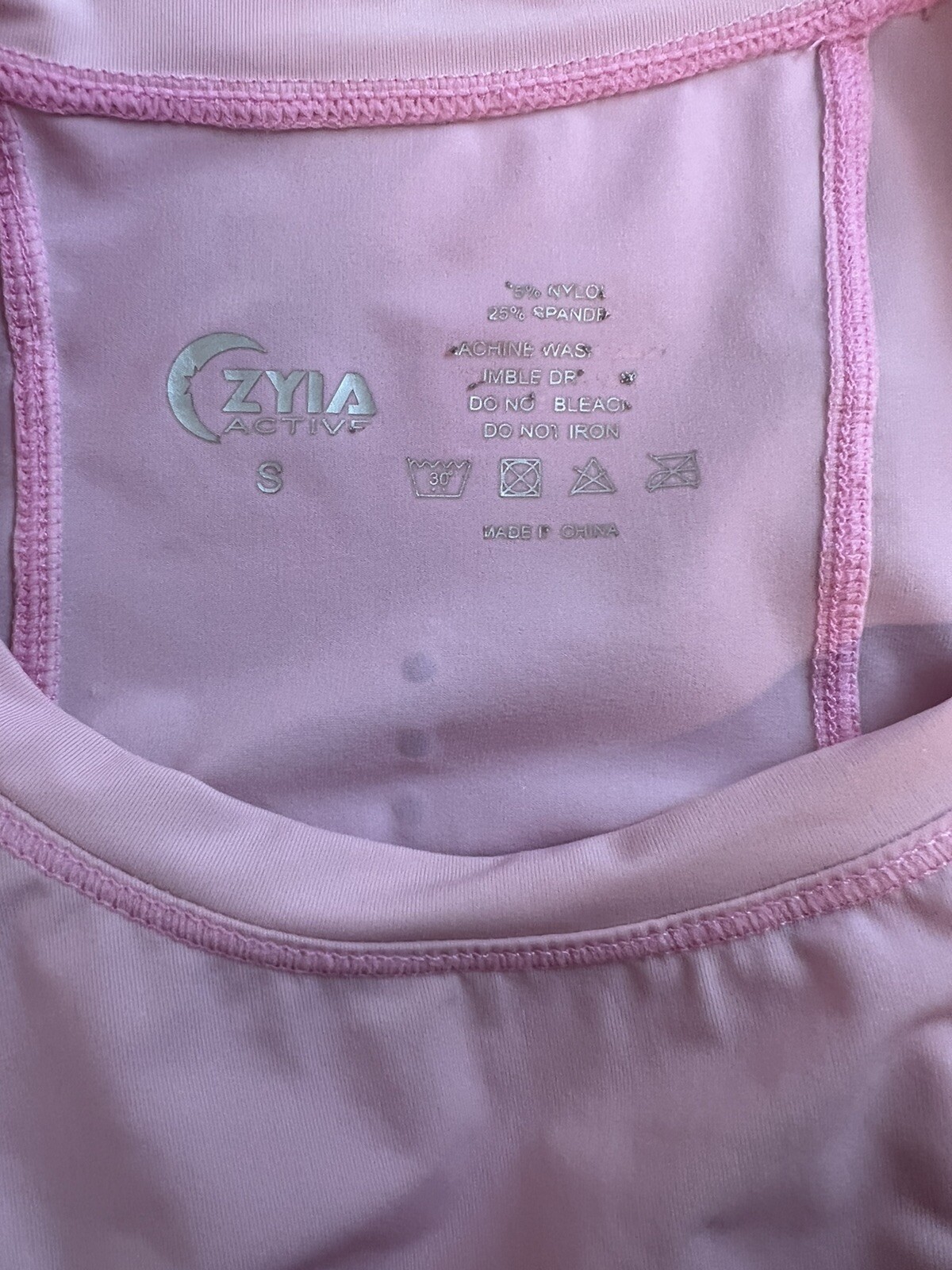 Zyia Women's Lightweight Panel Split Back Mesh T-… - image 8