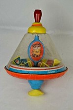 Ohio Art 3084478 Shirt Tails Spinning Top Made In USA 1980's Parts Or Repair