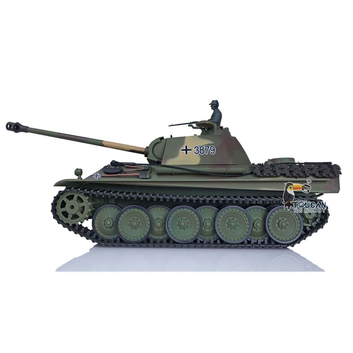 Kunststoff-Hauptrad Set Für Henglong 1/16 RC Panzer – 16 Teile Für Jagdpanther & Panther G