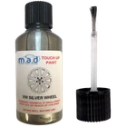 VW Standard German Silver Alloy Wheel Repair Paint Kit 30ML Curbing Scratch Chip